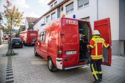 Owen: Gasleitung beim Geruest aufstellen angebohrt